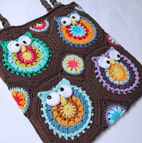 crochet tote bag pattern chic ombre fringe crochet bag pattern crochet ...